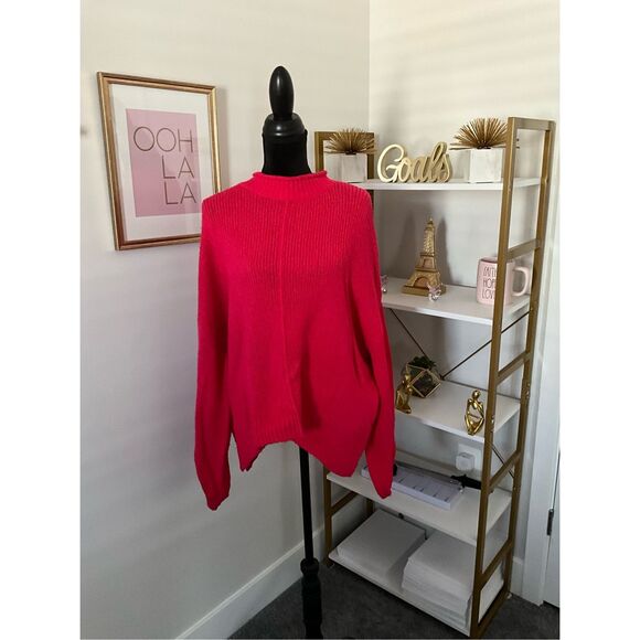 Hot Pink Sweater 1XL - Picture 2 of 3